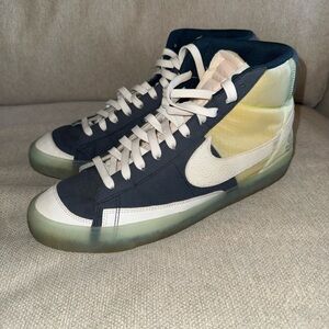 NIKE BLAZER MID '77 ARMORY NAVY BLUE-WHITE-SUMMIT WHITE SZ 11  [DH4505-400]